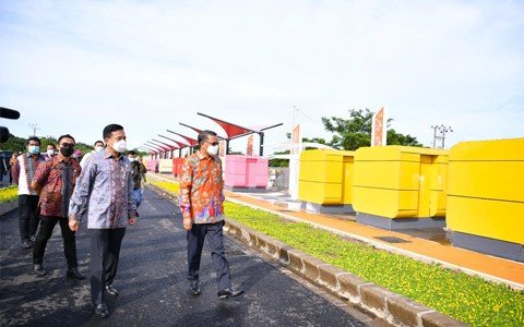 Gubernur Resmikan Amphi Theatre Pelebaran Jalan Metro Tanjung Bunga Tahap 1 1 ADAPADA.COM