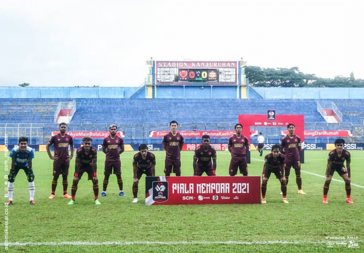 Skuad PSM Makassar Piala Menpora 2021/Sumber: PSM Makassar (Instagram)